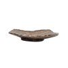 227340 servirovaci talir terra 21 x 17 cm hneda keramika mij