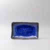 227295 3 servirovaci talir cobalt blue 26 x 16 cm modra keramika mij