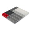 227976 organizer na pribory duo blox 851676 sada 10 ks variabilni seda plast joseph joseph