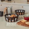 228511 3 kosik na pecivo nordic kitchen 24x 9 cm cerna plast bambus eva trio