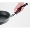 Patelnia do naleśników DIAMOND LITE 26 cm, odczepiany uchwyt, tytanowa, WOLL