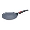 Patelnia do naleśników DIAMOND LITE 26 cm, odczepiany uchwyt, tytanowa, WOLL