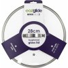 Pokrywka do garnka NEVERSTICK2 28 cm, szkło, Eaziglide