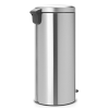Kosz na śmieci pedałowy NEWICON 30 l, stal matowa, Brabantia