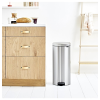 Kosz na śmieci pedałowy NEWICON 30 l, stal matowa, Brabantia