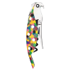 Korkociąg kelnerski PARROT, wielokolorowy, Alessi