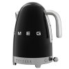 Czajnik z regulacją temperatury KLF04BLEU 1,7 l, czarny, Smeg