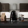 Czajnik z regulacją temperatury KLF04BLEU 1,7 l, czarny, Smeg