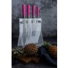 Zestaw noży PINK SPIRIT, 5 szt., z magnetycznym stojakiem, F.DICK