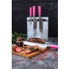 Zestaw noży PINK SPIRIT, 5 szt., z magnetycznym stojakiem, F.DICK