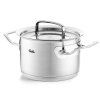 Zestaw patelni i garnków ORIGINAL-PROFI COLLECTION, z garnek niski i rondel, zestaw 5 szt., nierdzewna, Fissler