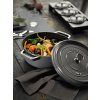 Garnek niski COCOTTE 24 cm, bazylia, żeliwo, Staub