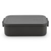Lunchbox MAKE & TAKE BENTO 1,1 l, ciemnoszary, Brabantia