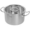 Zestaw patelni i garnków ORIGINAL PROFI, 6 elementów, srebrny, stal nierdzewna, Fissler