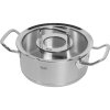 Zestaw patelni i garnków ORIGINAL PROFI, 6 elementów, srebrny, stal nierdzewna, Fissler