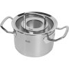 Zestaw patelni i garnków ORIGINAL PROFI, 6 elementów, srebrny, stal nierdzewna, Fissler