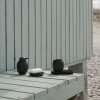 Tacka na drobiazgi FJORD 18 cm, czarna, kamionkowa, Stelton
