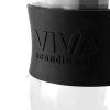 Kubek termiczny MINIMA 450 ml, czarny, szklany, Viva Scandinavia