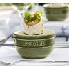 Ramekin 9 cm, zestaw 2 sztuk, zielony, ceramiczny, Staub