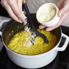 Łyżkao risotto 31 cm, brązowa, silikonowaowy, Staub