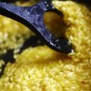 Łyżkao risotto 31 cm, brązowa, silikonowaowy, Staub