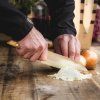 Nóż Santoku VIVUM 18 cm, stalowy, brązowy, F.DICK