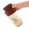 Shaker do naleśników i racuchów 500 ml, brązowy, plastikowy, Lékué