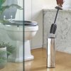 Szczotka toaletowa FLEX 360 LUXE 70583 44 cm, srebrna, stal nierdzewna, Joseph Joseph