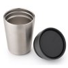 Termiczny kubek MAKE & TAKE 200 ml, ciemnoszary, stalowy, Brabantia