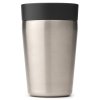 Termiczny kubek MAKE & TAKE 200 ml, ciemnoszary, stalowy, Brabantia