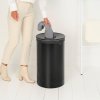 Kosz na pranie 60 l, czarny mat, stalowy, Brabantia