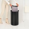 Kosz na pranie 60 l, czarny mat, stalowy, Brabantia