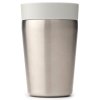 Kubek termiczny MAKE & TAKE 200 ml, jasnoszary, stalowy, Brabantia