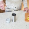 Kubek termiczny MAKE & TAKE 360 ml, jasnoszary, stalowy, Brabantia