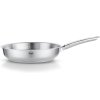 Patelnia uniwersalna PURE 28 cm, srebrna, stal nierdzewna, Fissler