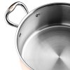 Garnek niski CON CLASSE 24 cm, miedziany, Ruffoni