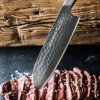 Nóż Santoku DARKNITRO 18 cm, brązowy, F.DICK