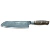 Nóż Santoku DARKNITRO 18 cm, brązowy, F.DICK