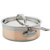 Rondel COPPERBOND 18 cm, 1,9 l, miedź, Hestan