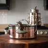 Rondel COPPERBOND 18 cm, 1,9 l, miedź, Hestan