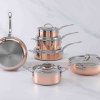 Rondel COPPERBOND 18 cm, 1,9 l, miedź, Hestan